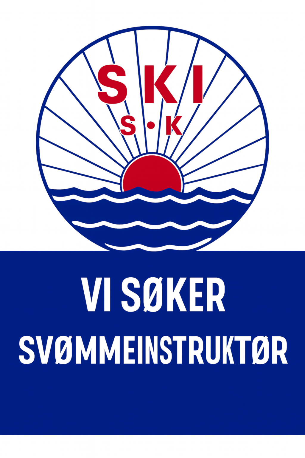 Vi søker svømmeinstruktør til svømmeskolen
